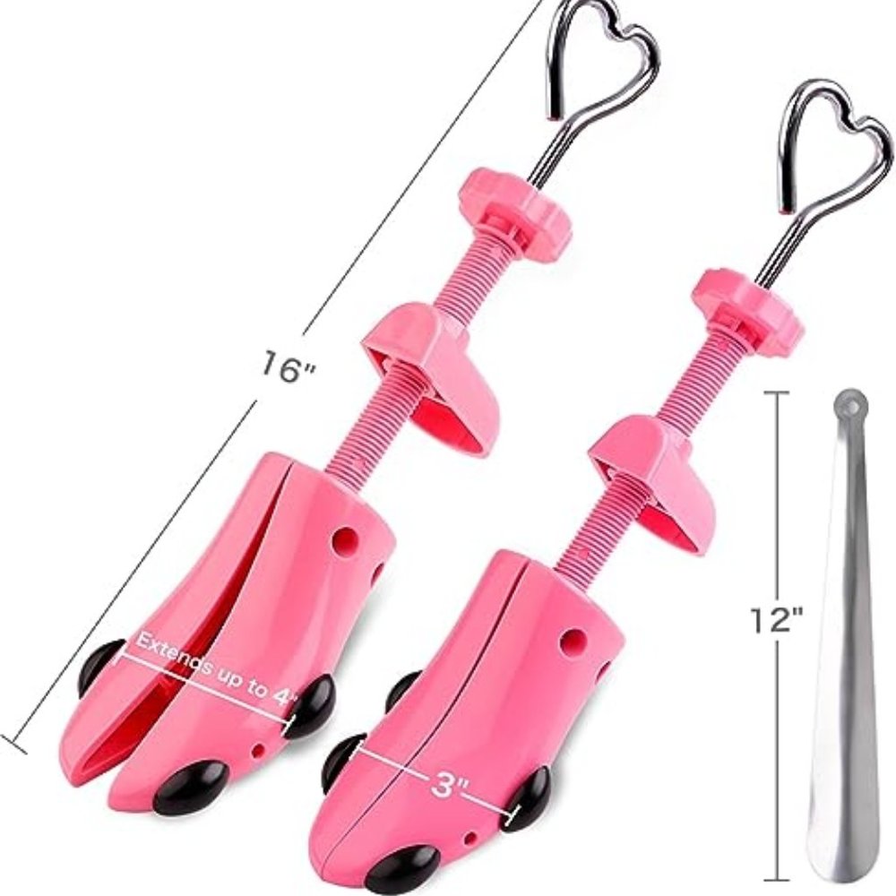 Shoe Stretcher for Women Men Wide Feet 4-Way Adjustable Shoe Expander Widener